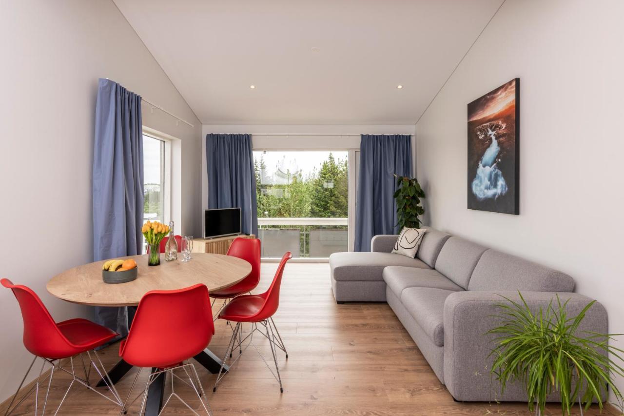 Lundur Apartments เรคยาวิก ภายนอก รูปภาพ